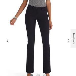 White house Black Market Slim Ponte Black Pants
